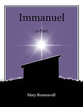 Immanuel Two-Part choral sheet music cover